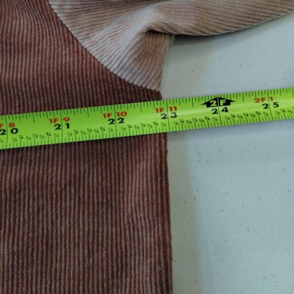 Berry N Cream Two Tone Pink Corduroy Shacket Size M - Picture 11 of 12